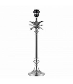 Leaf Table Lamp Polished Nickel Plate