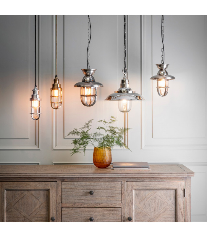 Ceiling Pendant Light Clear Glass-3
