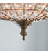 Tanaro 1 Light Ceiling Globe Pendant Antique Brass-5