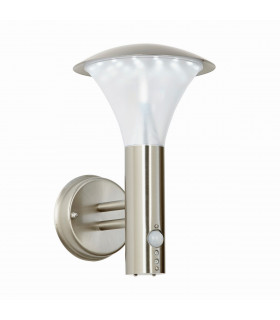 Francis PIR 1 Light Outdoor Wall Light Brushed Stainless Steel