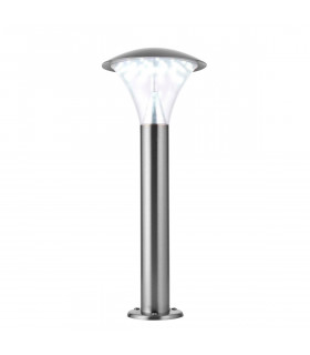 Francis Outdoor Bollard Light Brushed Stainless Steel