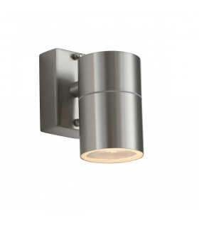 Canon 1 Light Outdoor Wall Light Clear Glass