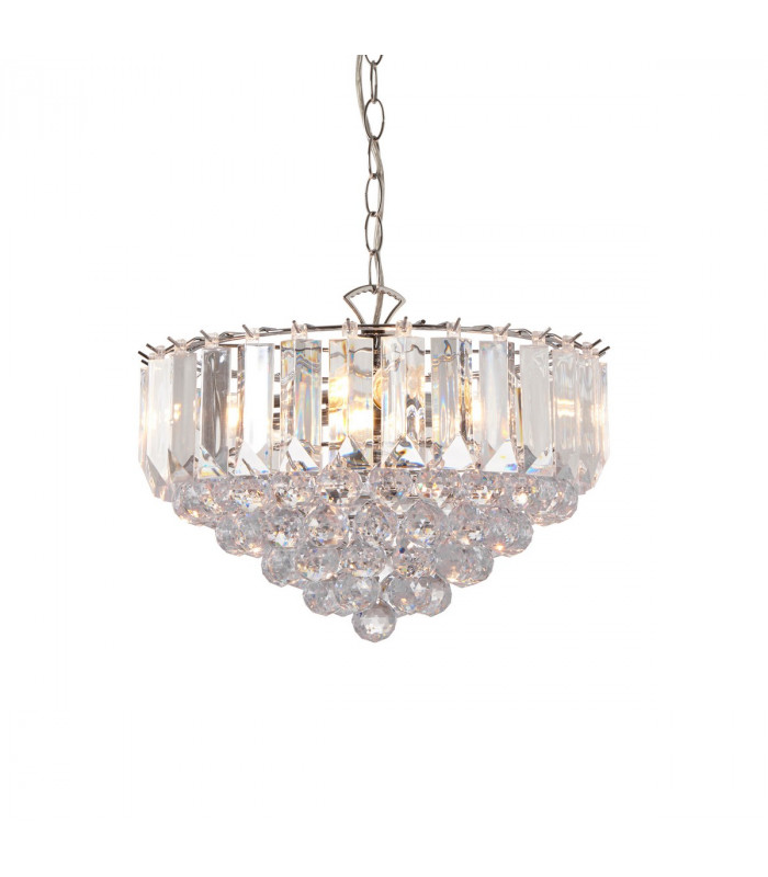 Fargo 3 Light Ceiling Pendant Chrome