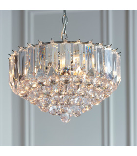 Fargo 3 Light Ceiling Pendant Chrome-1