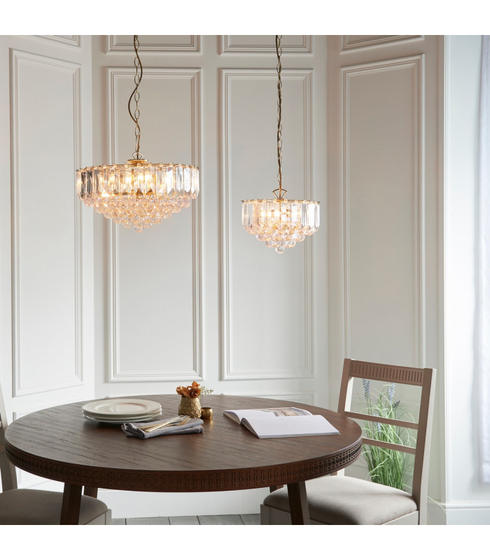 Fargo 6 Light Ceiling Pendant Acrylic-3