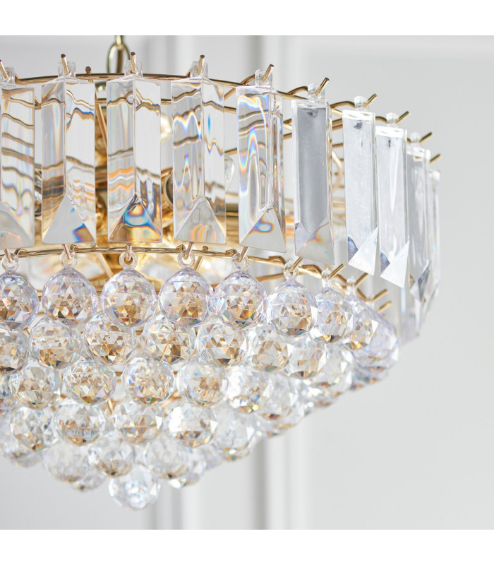 Fargo 6 Light Ceiling Pendant Acrylic-5