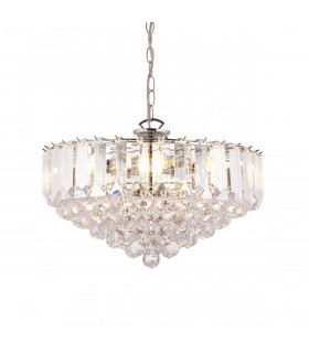 Fargo 6 Light Ceiling Pendant Chrome