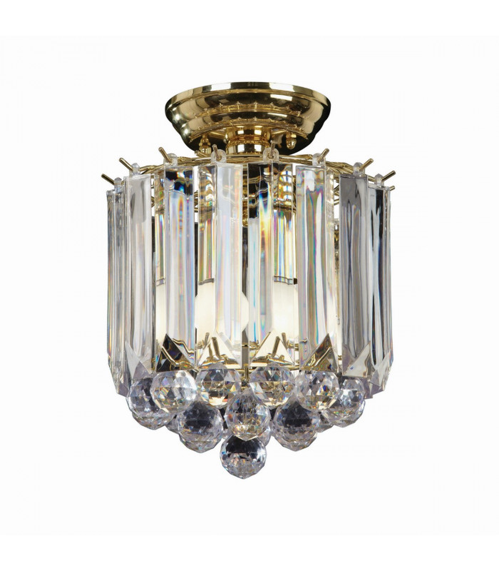 Fargo 2 Light Flush Ceiling Light Acrylic