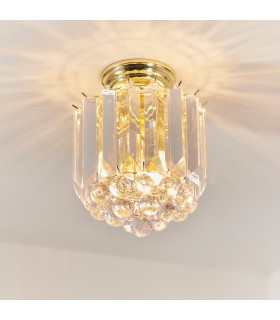 Fargo 2 Light Flush Ceiling Light Acrylic-1