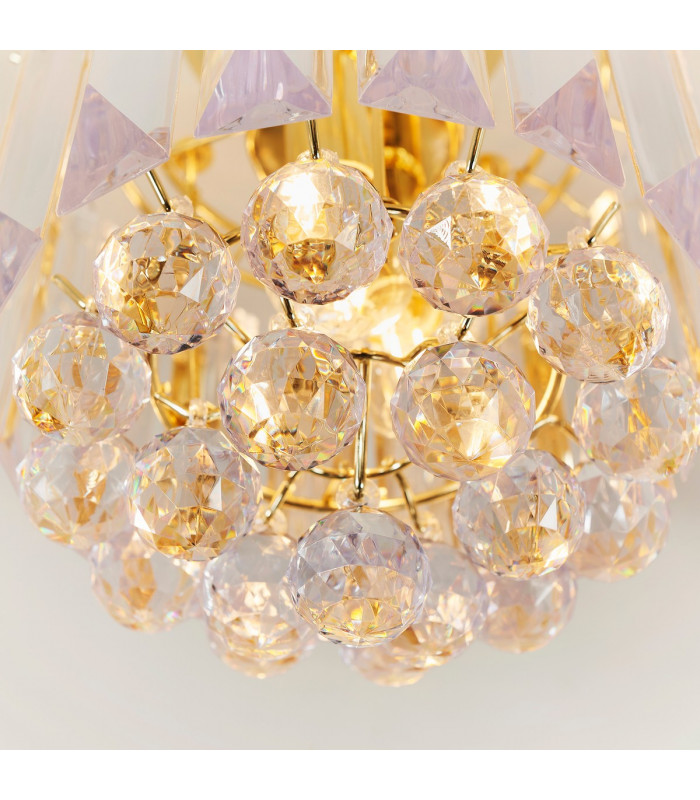 Fargo 2 Light Flush Ceiling Light Acrylic-3