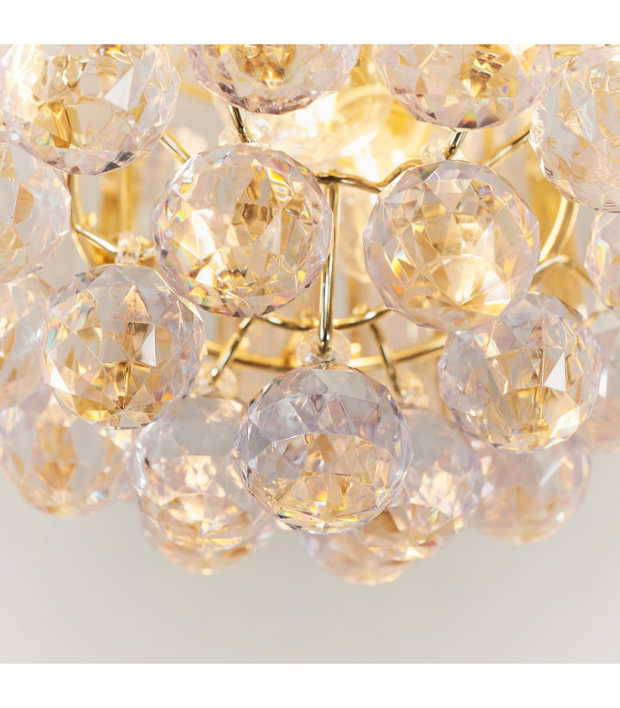 Fargo 2 Light Flush Ceiling Light Acrylic-4
