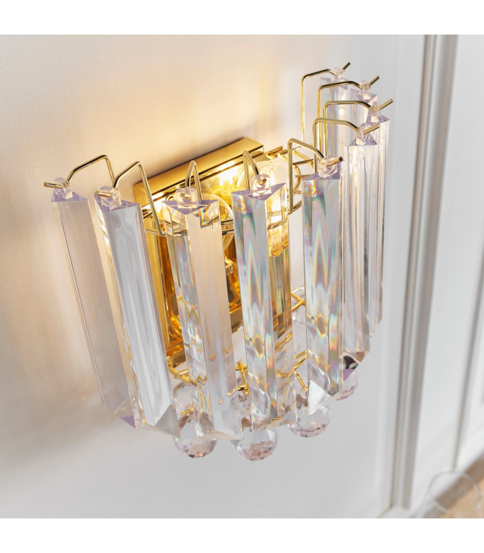 Fargo 2 Light Indoor Wall Light Acrylic-5