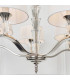 Fiennes 5 Light Multi Arm Ceiling Pendant Chrome-3