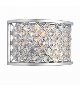 Hudson 2 Light Indoor Wall Light Chrome