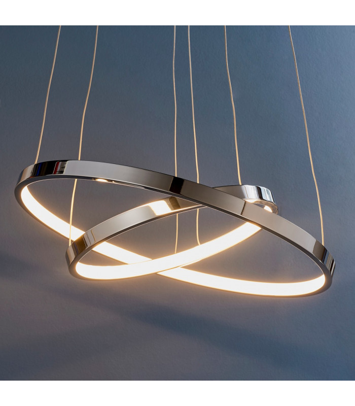 Kline Ceiling Pendant Light Chrome-1