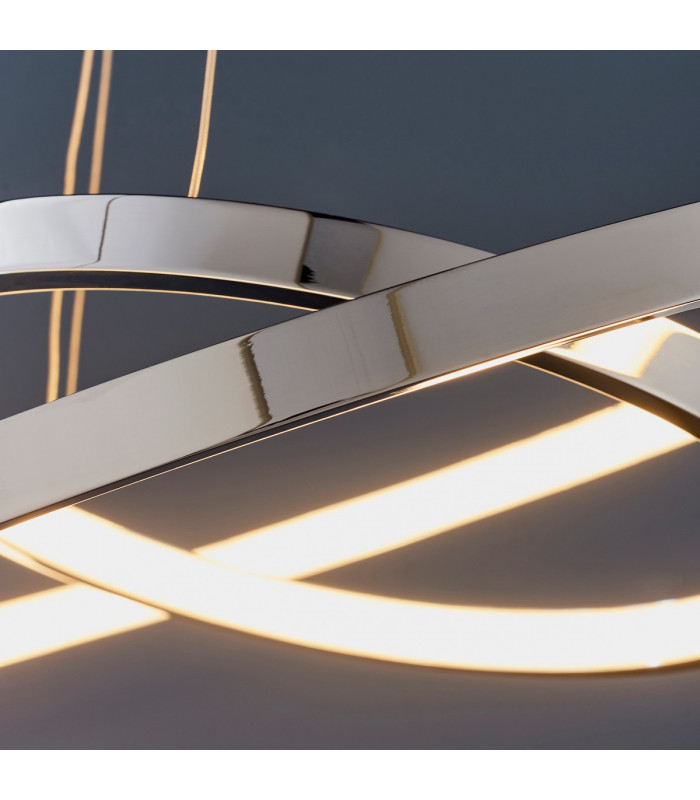 Kline Ceiling Pendant Light Chrome-3