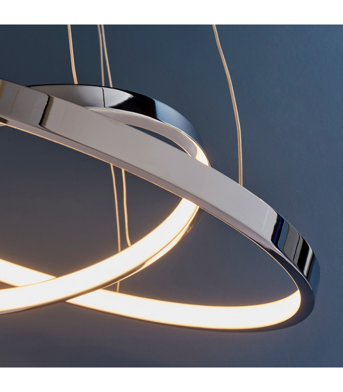 Kline Ceiling Pendant Light Chrome-4