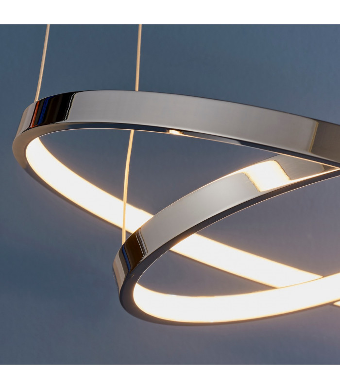 Kline Ceiling Pendant Light Chrome-5