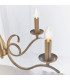 Kora 5 Light Multi Arm Ceiling Pendant Candle Antique Brass-6