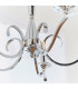 Kora 5 Light Multi Arm Ceiling Pendant Candle Chrome-3