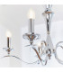 Kora 5 Light Multi Arm Ceiling Pendant Candle Chrome-4
