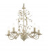 Lullaby 5 Light Multi Arm Ceiling Pendant Flower Design Cream