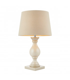 Marsham Table Lamp Linen Effect