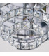 Motown 4 Light Flush Ceiling Light Chrome-5