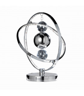Muni Table Lamp Chrome Glass Balls