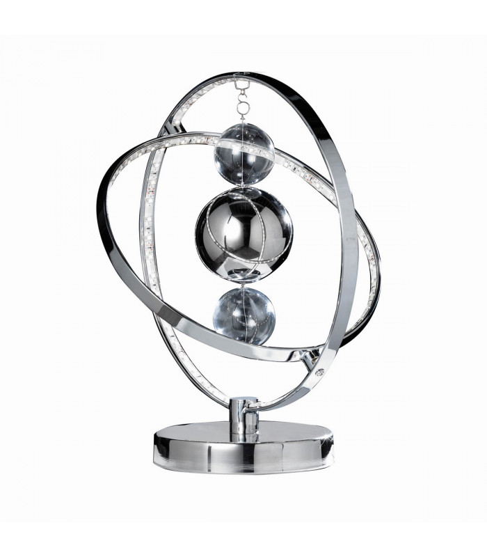 Muni Table Lamp Chrome Glass Balls