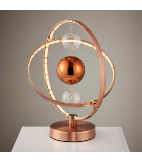 Muni Table Lamp Copper Glass Balls-1