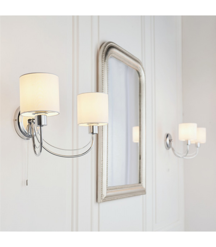 Phantom 2 Light Indoor Wall Light Chrome-1