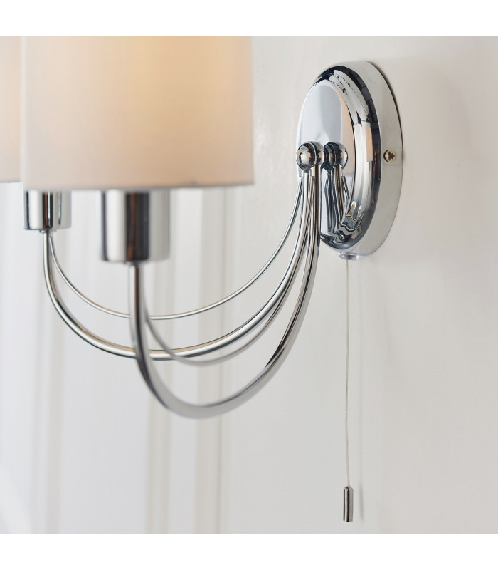 Phantom 2 Light Indoor Wall Light Chrome-4