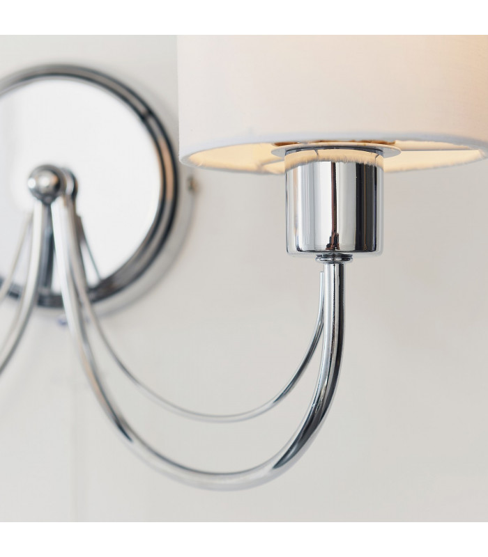 Phantom 2 Light Indoor Wall Light Chrome-5