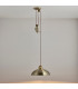 Polka Dome Ceiling Pendant Light Antique Brass-1