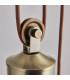 Polka Dome Ceiling Pendant Light Antique Brass-4