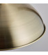 Polka Dome Ceiling Pendant Light Antique Brass-5