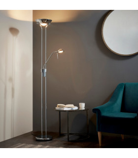 Rome Floor Lamp Chrome-1