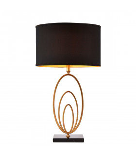 Vilana Table Lamp Gold Leaf