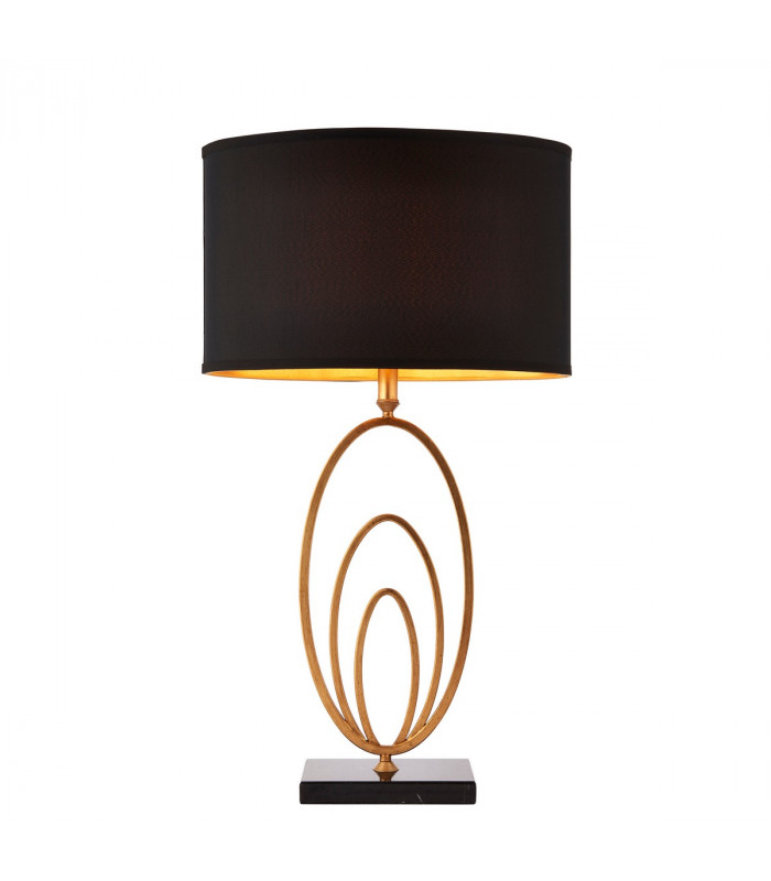 Vilana Table Lamp Gold Leaf