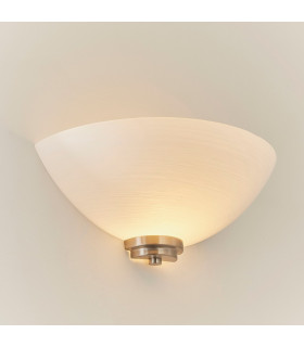 Welles 1 Light Indoor Wall Uplighter White-1