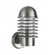 Louvre 1 Light Outdoor Wall Light Polished Stainless Steel-3