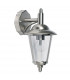 Klien 1 Light Outdoor Wall Lantern Polished Stainless Steel-5