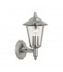 Klien 1 Light Outdoor Wall Lantern Polished Stainless Steel