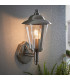 Klien 1 Light Outdoor Wall Lantern Polished Stainless Steel-1