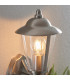Klien 1 Light Outdoor Wall Lantern Polished Stainless Steel-2