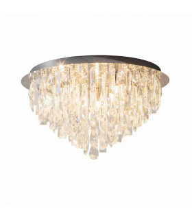 Siena 5 Light Flush Chrome