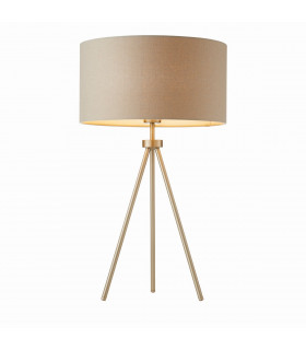 Tri 1 Light Table Lamp Matt Nickel