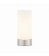 Dara 1 Light Table Lamp Brushed Nickel