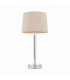 Syon 1 Light Table Lamp Bright Nickel